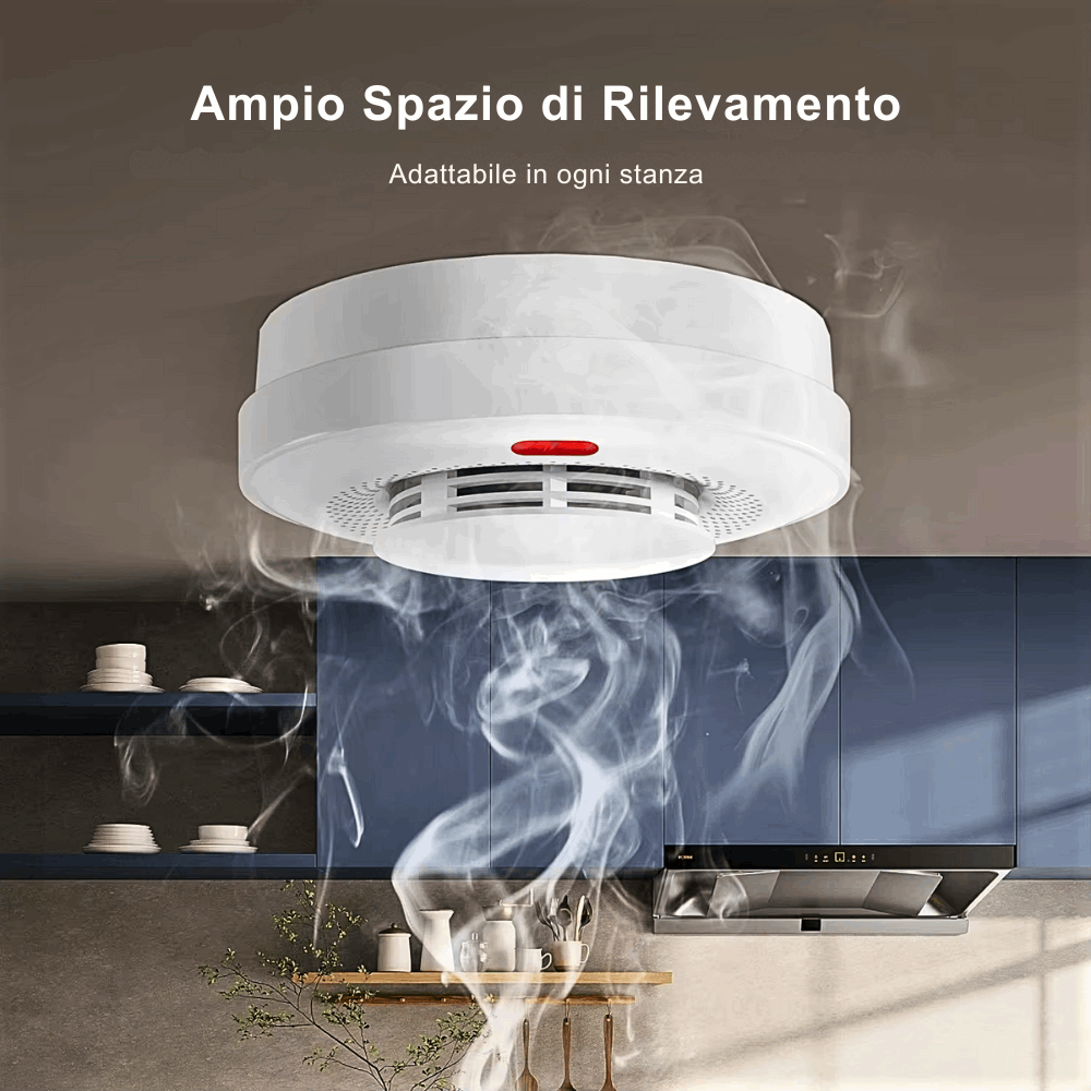 Sensore Antincendio Wireless Protezione Avanzata per la Tua Casa