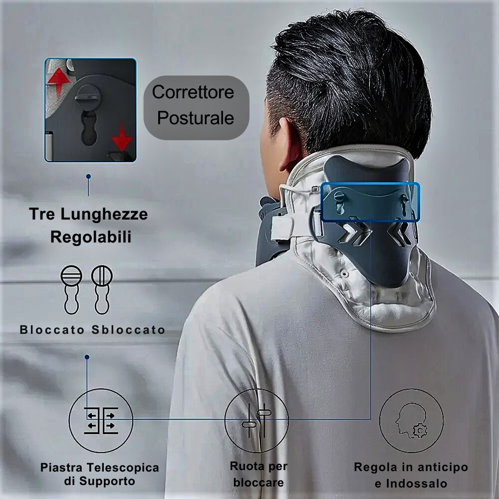 Dispositivo médico para tracción cervical: la solución definitiva para la corrección postural