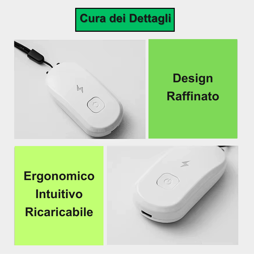 Purificador de aire de iones negativos: innovación portátil para un aliento saludable