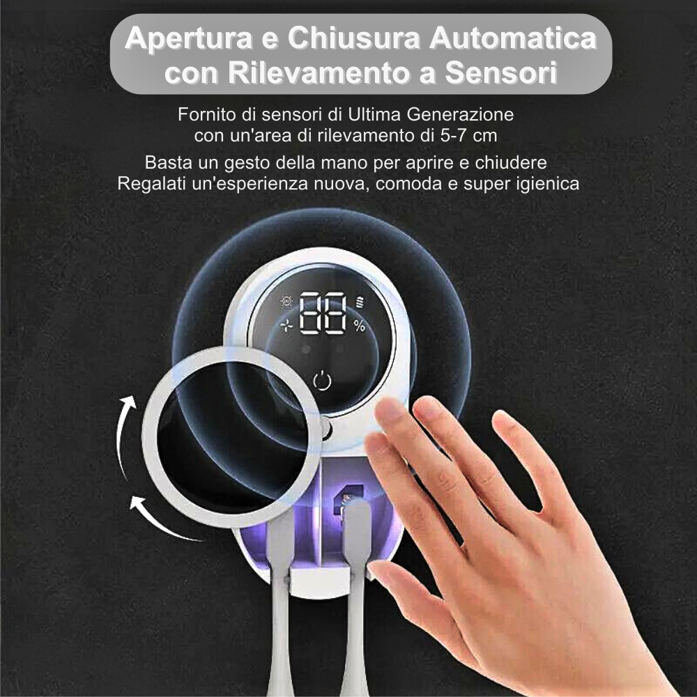 Mini Esterilizador Inteligente de Cepillos de Dientes: Alta Tecnología y Máxima Higiene