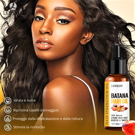 Kit Curativo per Capelli all'Olio di Batana, Rosmarino e Ricino