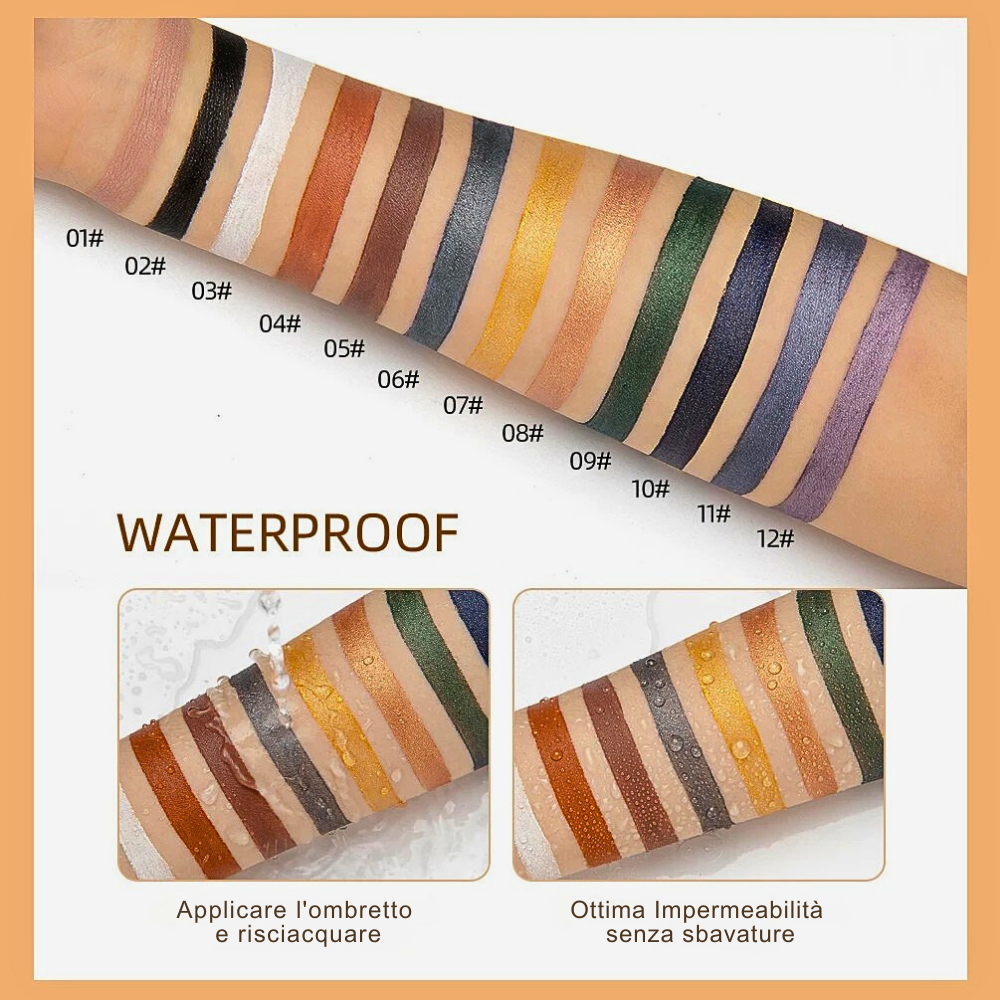 Eyeliner & Ombretto Liquido Professionale – Versatilità, Colore e Alta Performance