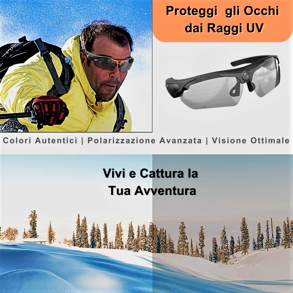Gafas inteligentes 2 en 1: versatilidad y protección a tu alcance