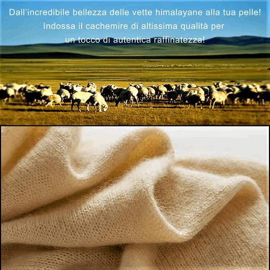 Scaldacollo in 100% Puro Cachemire: Lusso Essenziale in Tinta Unita