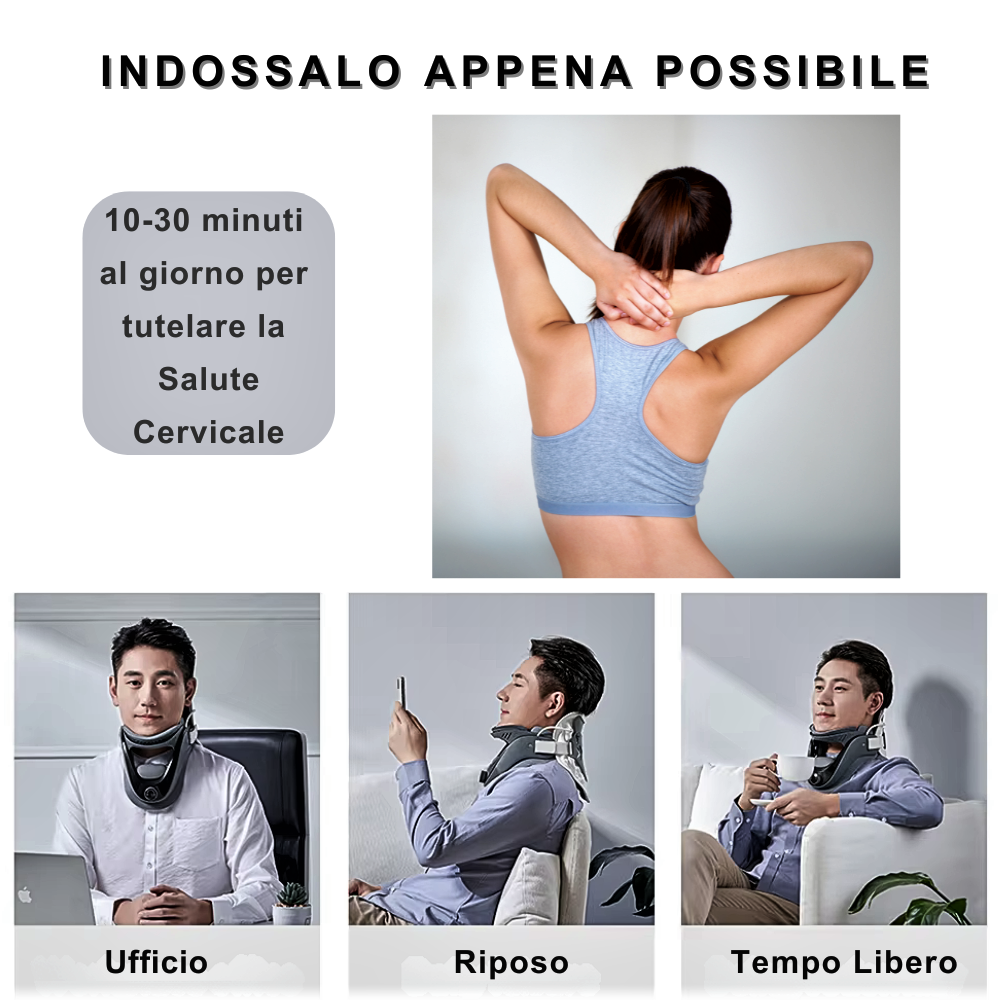 Dispositivo médico para tracción cervical: la solución definitiva para la corrección postural