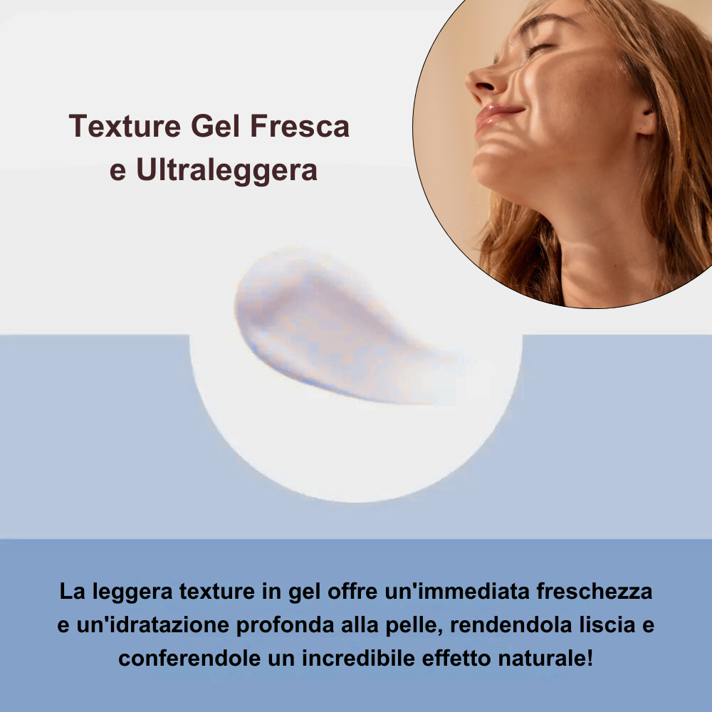 Gel Purificante e Idratante alla Centella Asiatica per Pori Visibilmente Ristretti