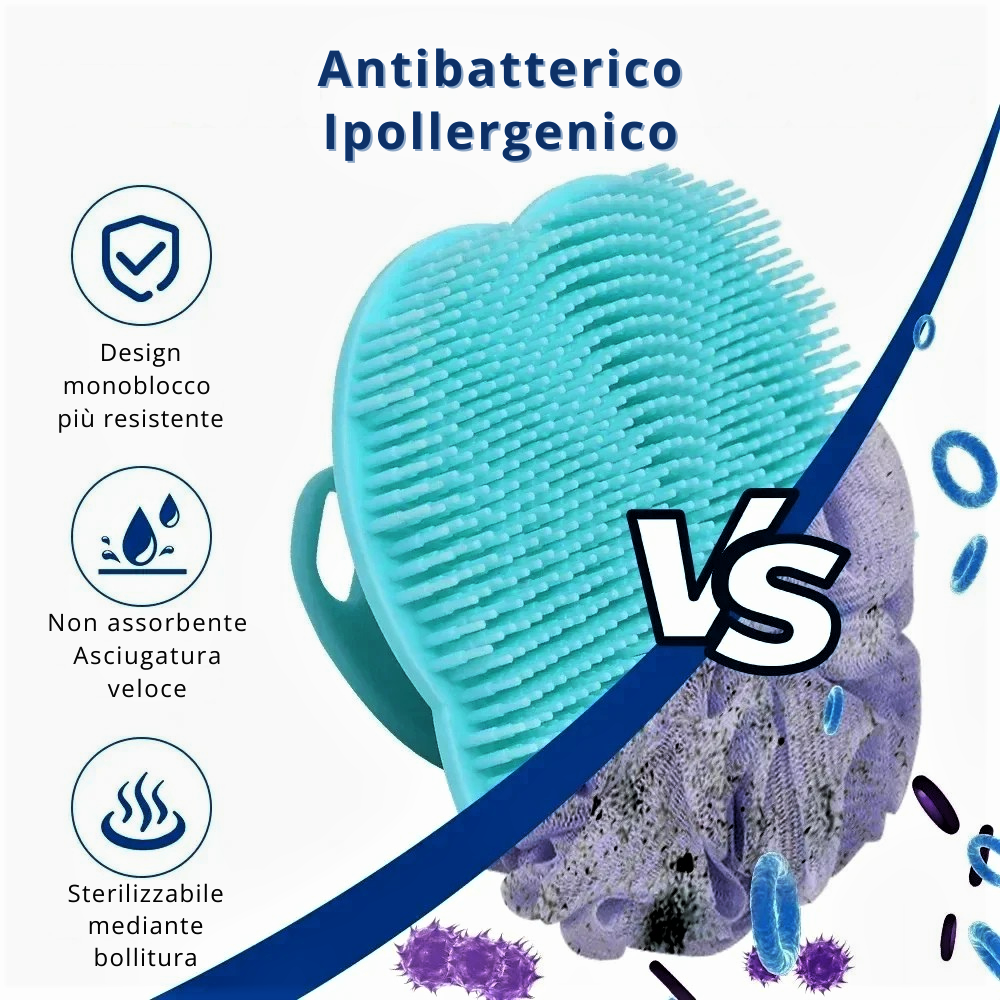 Spugna Scrubber in Silicone Alimentare