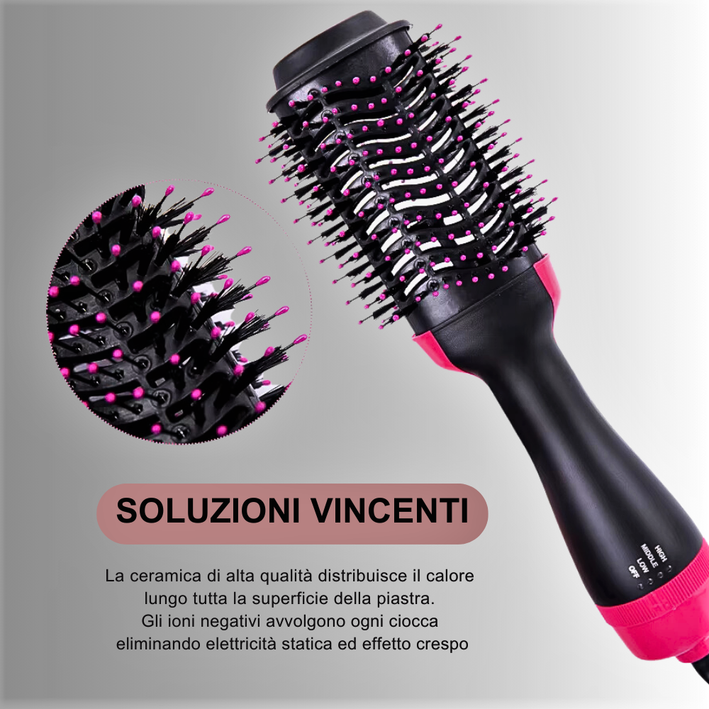 Cepillo de pelo profesional 4 en 1: innovación y tecnología en una sola herramienta