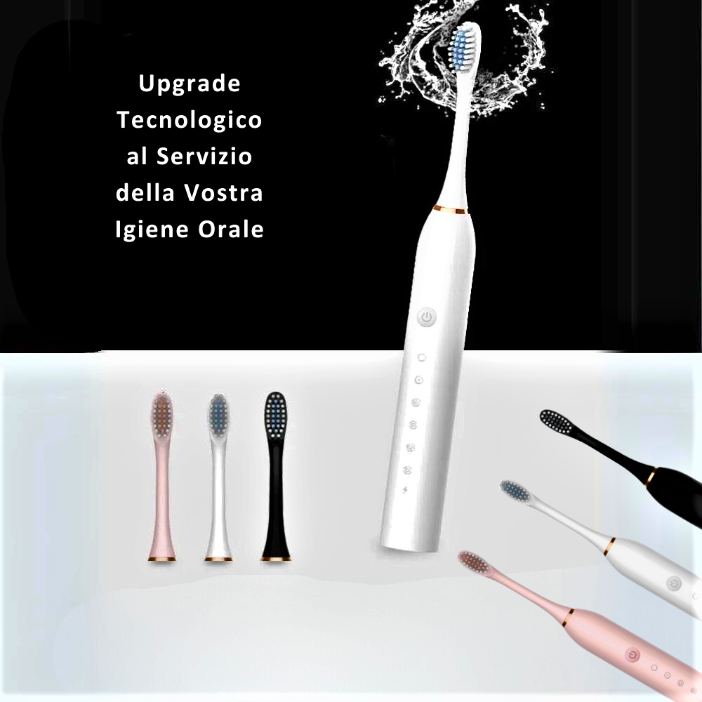 Cepillo de dientes eléctrico sónico ¡La solución innovadora para una sonrisa perfecta!