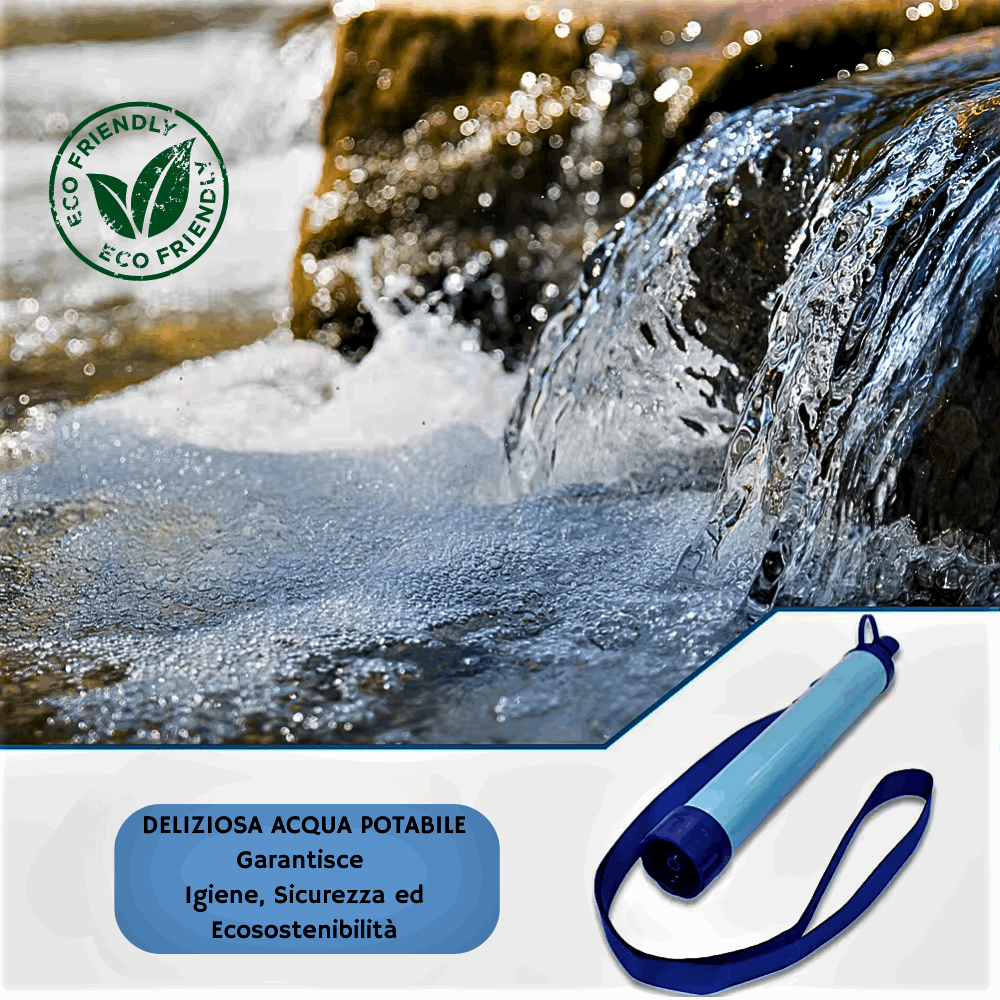 Purificatore Sterilizzatore d'Acqua Portatile: L'Innovazione Green per un Futuro Sostenibile