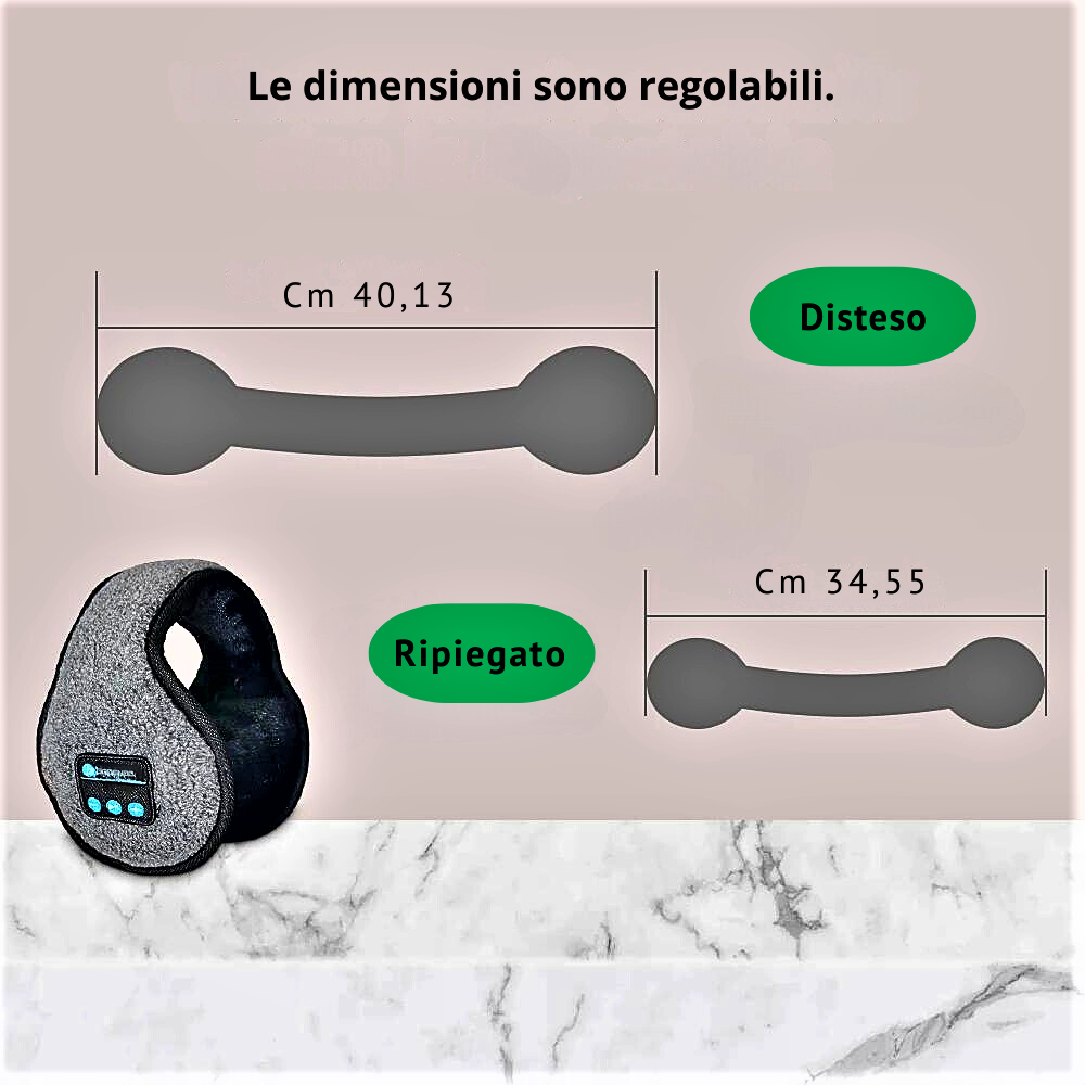 Banda para calentar los oídos con Bluetooth: ¡música y calidez para tu invierno!
