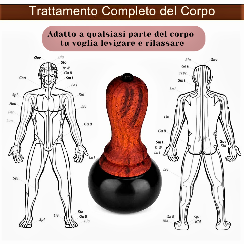 Gua Sha Professionale con Pietra di Bian per un Massaggio Rivoluzionario!