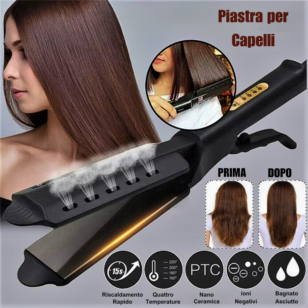 Plancha de vapor para el pelo: tu aliada para un pelo suave y sano