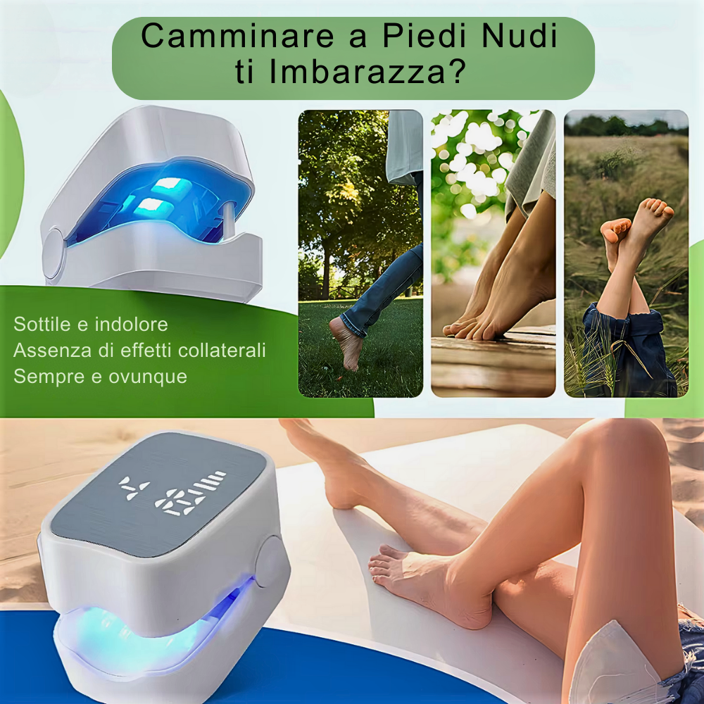 Dispositivo a LED Fotonici & Infrarossi per la Cura delle Unghie