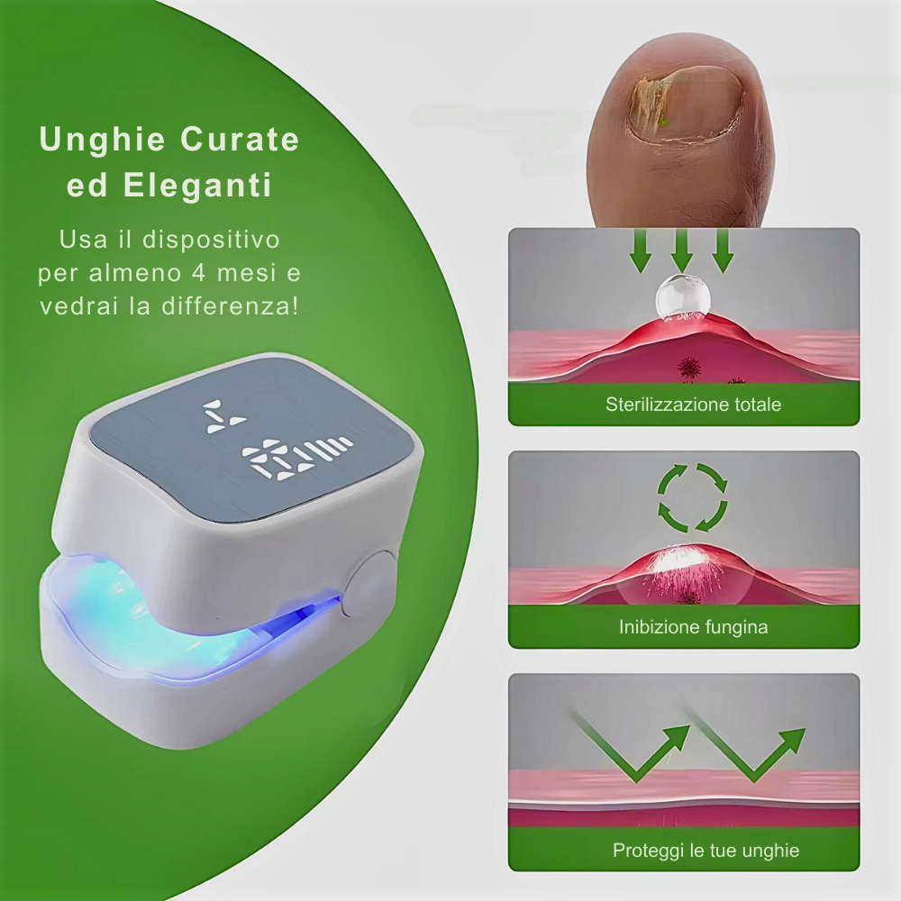 Dispositivo Professionale a LED Fotonici & Infrarossi – La Soluzione Avanzata per la Cura delle Unghie