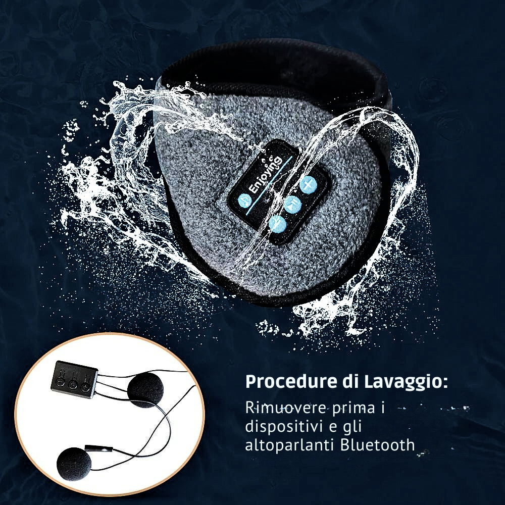 Banda para calentar los oídos con Bluetooth: ¡música y calidez para tu invierno!