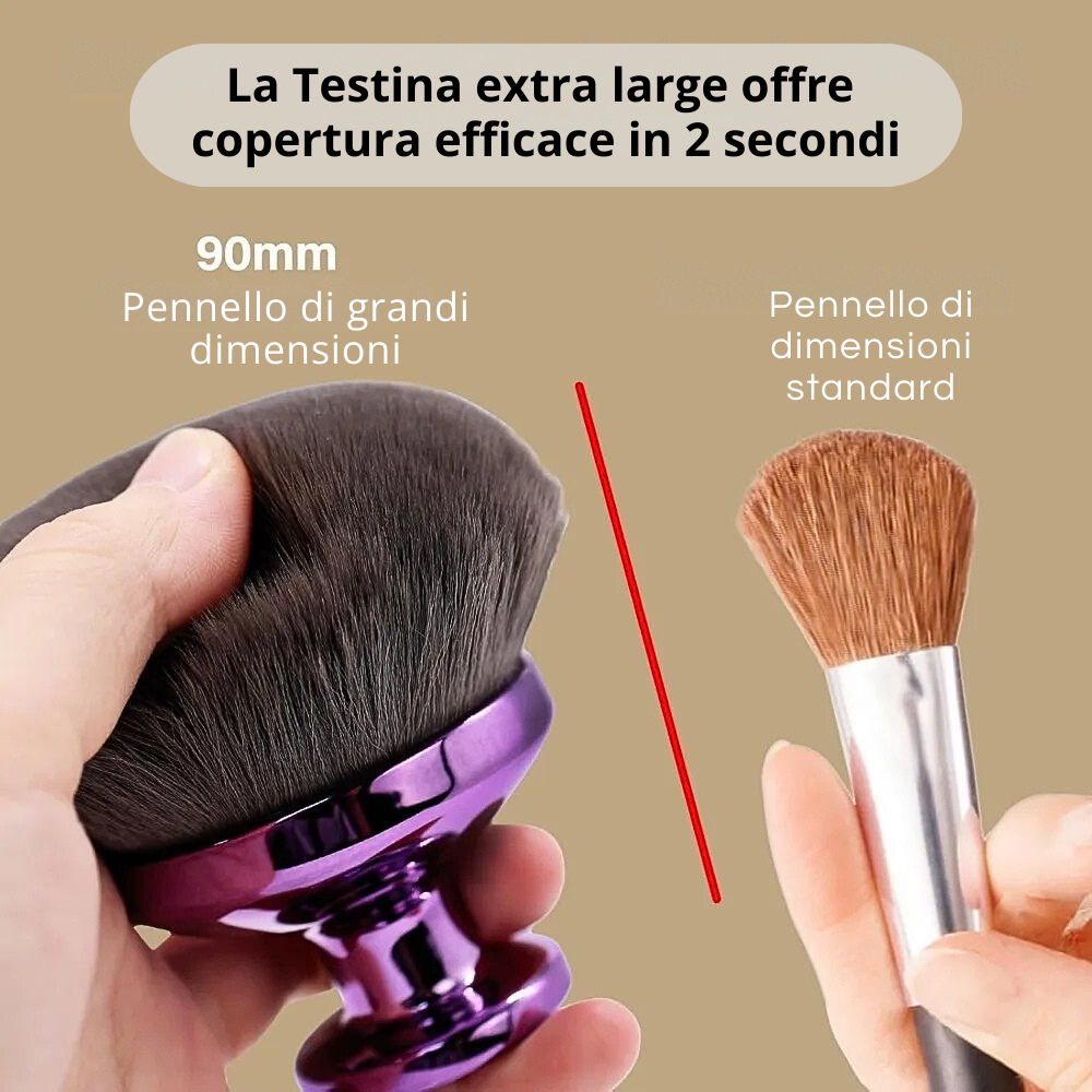 Pennello Kabuki Extra Large per Viso e Corpo