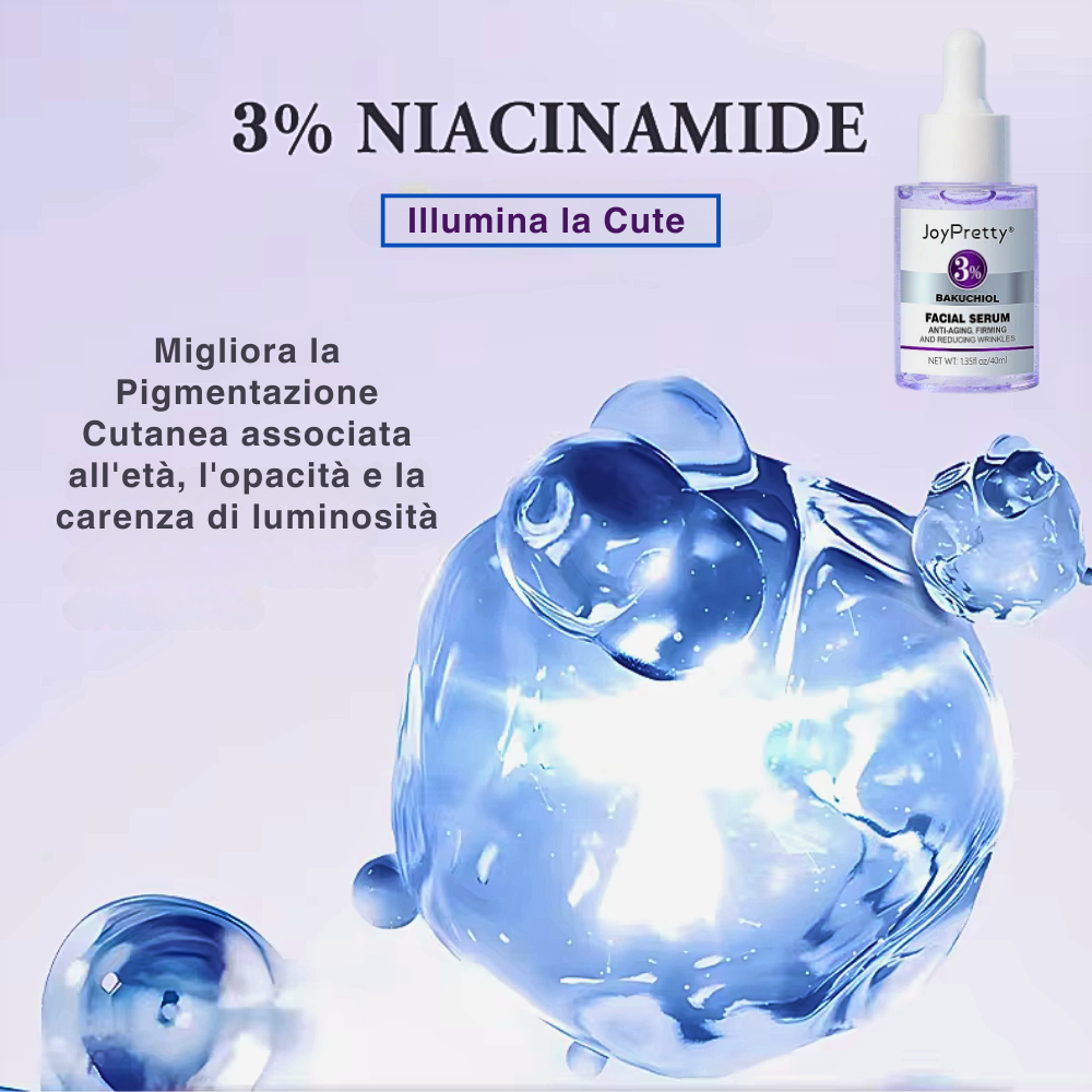 Suero facial antiedad Bakuchiol: juventud y luminosidad para tu piel
