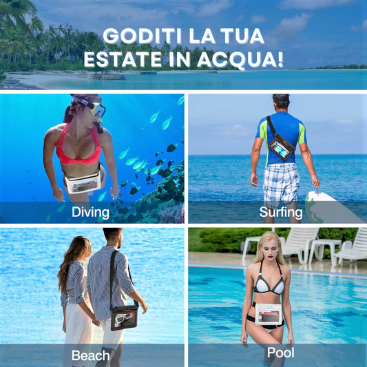 Borsa Impermeabile fino a 30 mt