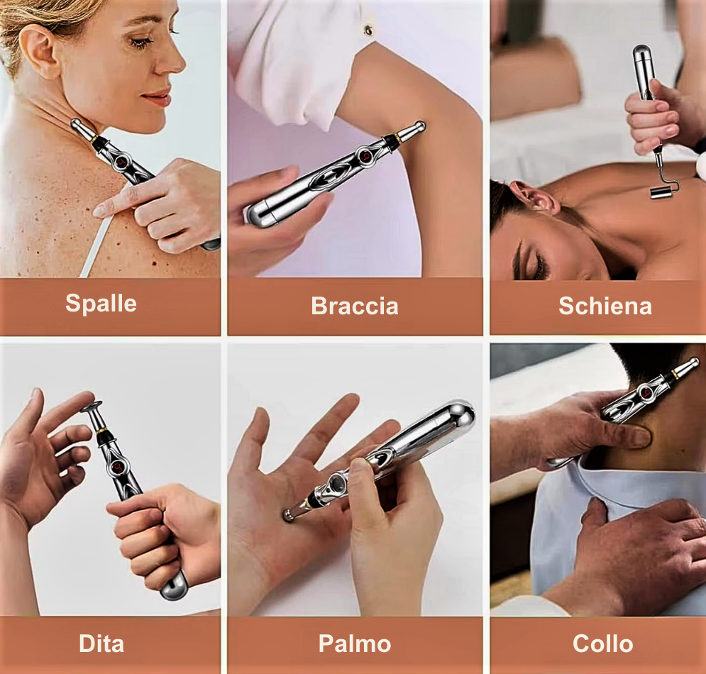 Penna Elettronica per Agopuntura Senza Aghi con EMS Integrata: Benessere e Equilibrio Energetico a Portata di Mano