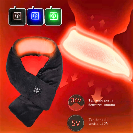 Sciarpa Riscaldabile in Pelliccia Ecologica