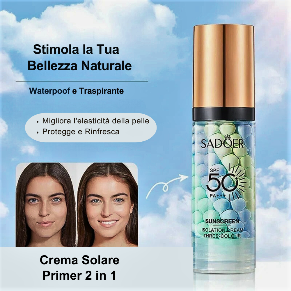 Crema Solare e Primer - Protezione e Innovazione in un solo Prodotto!