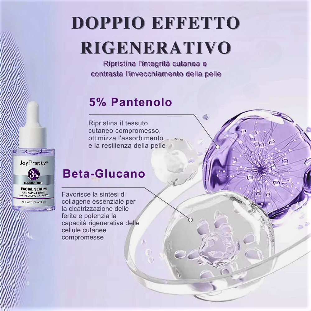 Suero facial antiedad Bakuchiol: juventud y luminosidad para tu piel