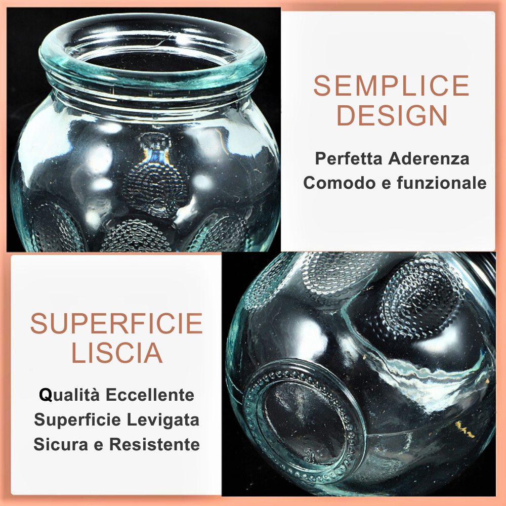 Set di 7 Coppette in Vetro per Coppettazione: Combatti la Cellulite mentre Rilassi i Muscoli e porti Benefici al Corpo
