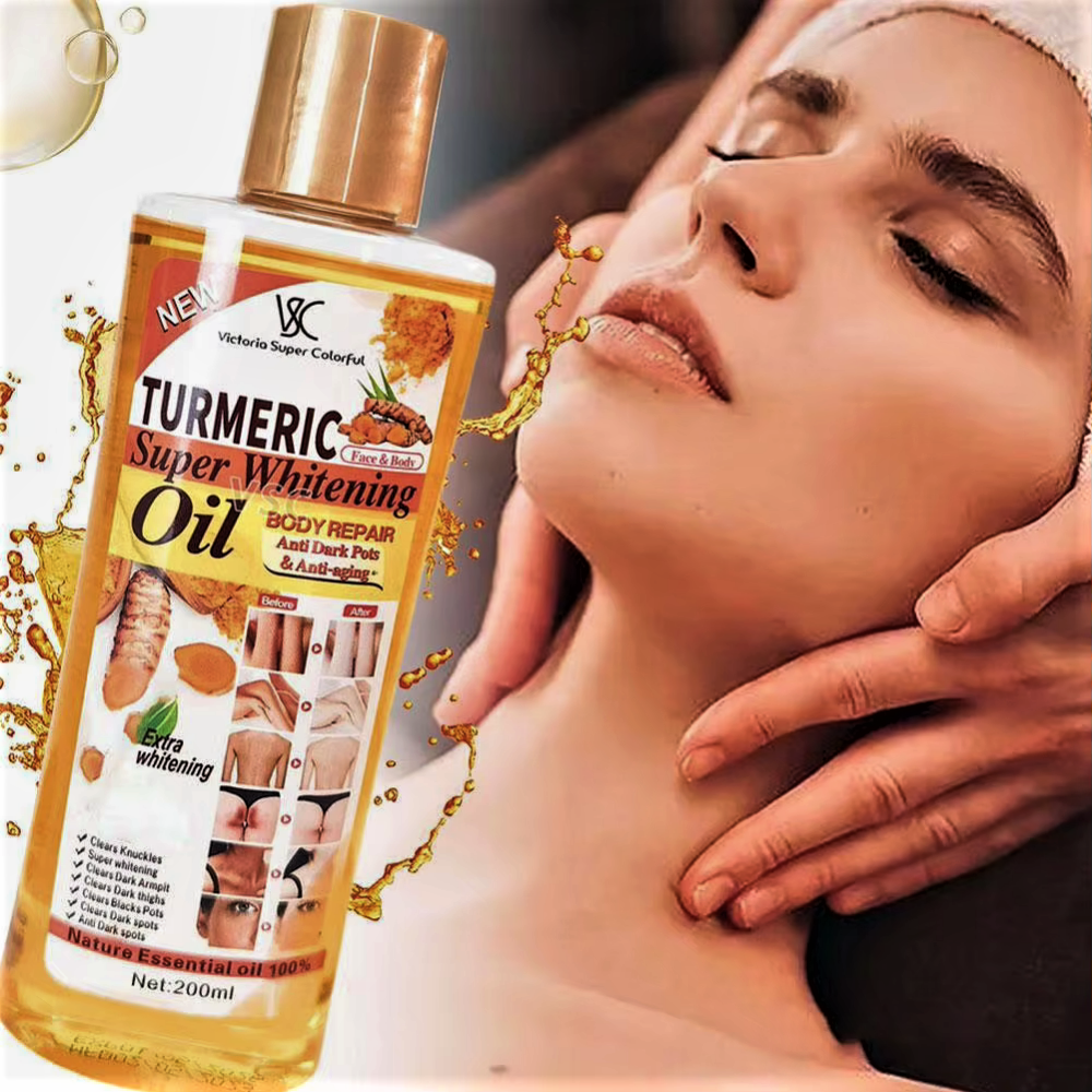 Aceite esencial de cúrcuma para masajes y aromaterapia