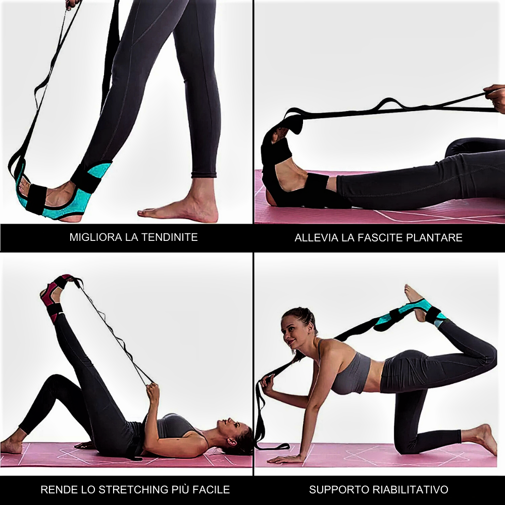 Dispositivo de estiramiento y alargamiento muscular: herramienta ideal para yoga, deportistas y rehabilitación postraumática