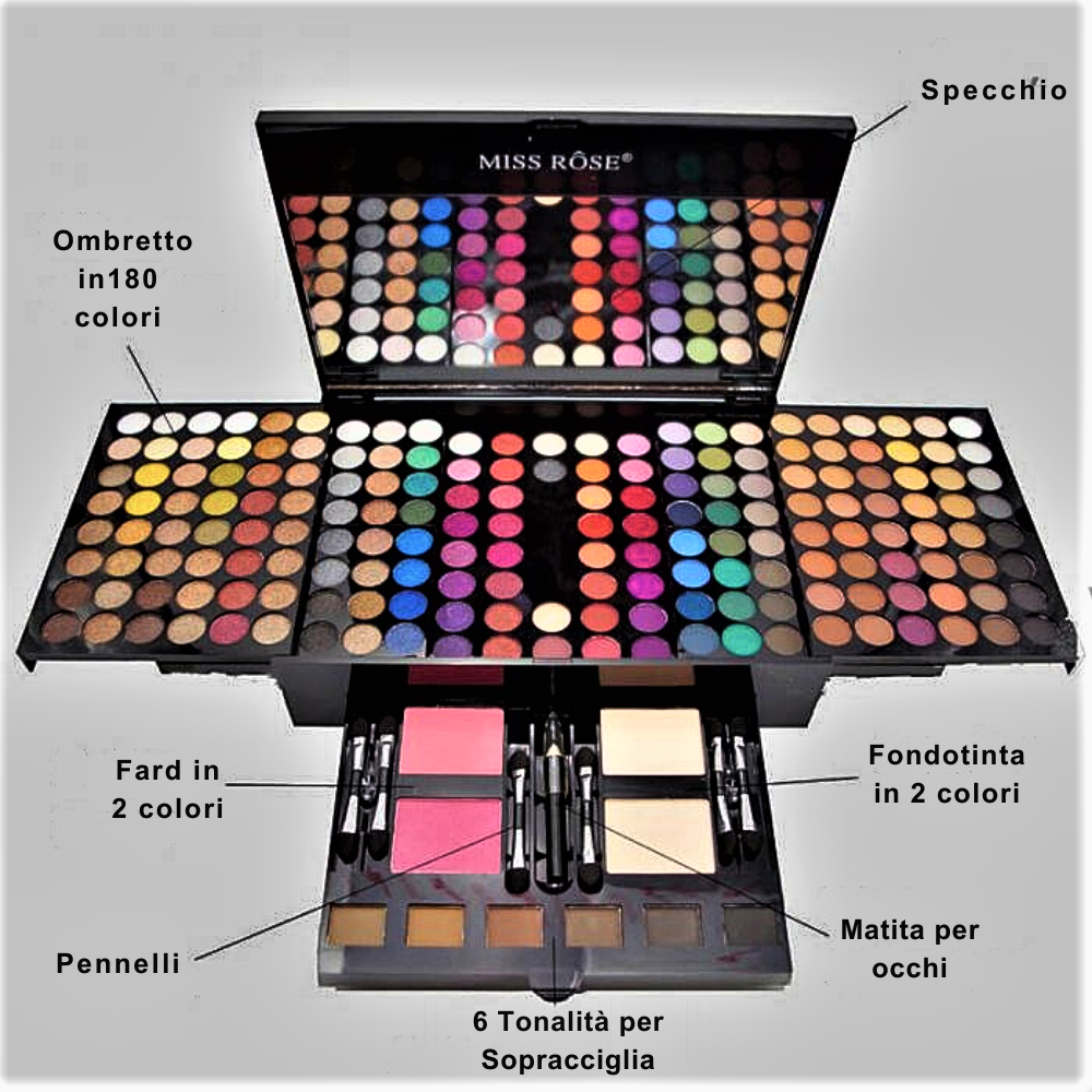 Kit de Maquillaje Profesional: La Esencia de la Belleza Siempre Contigo