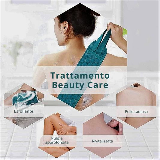 Set di 3 Spugne da Bagno Esfolianti