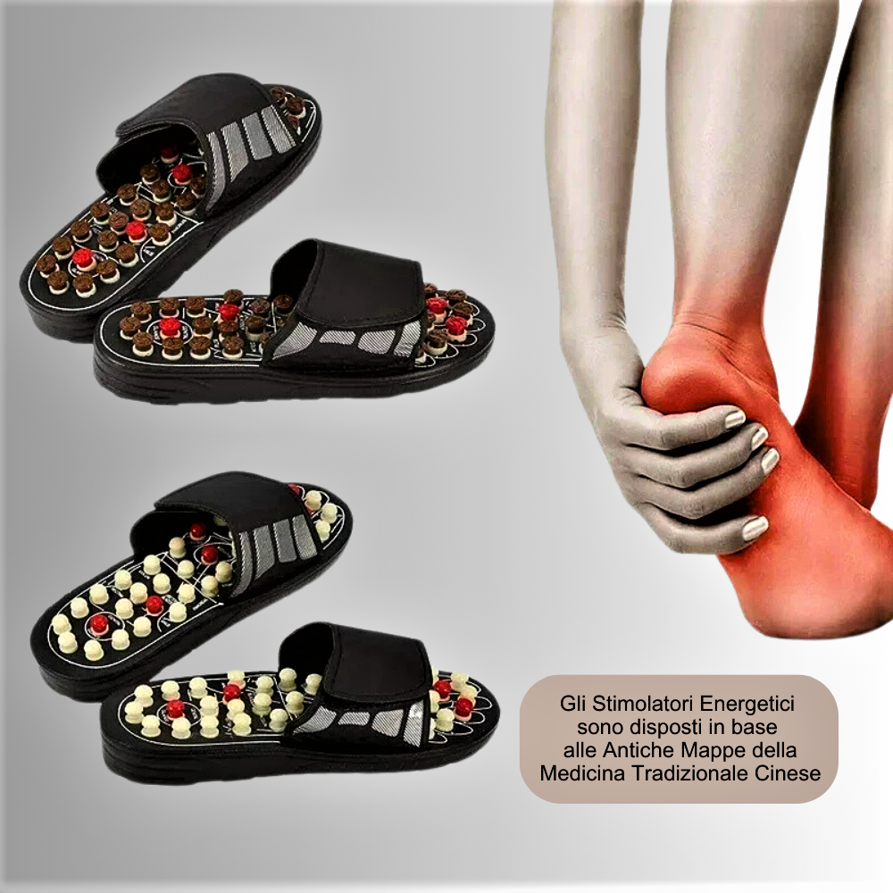 Sandali Terapeutici per Riflessologia Plantare