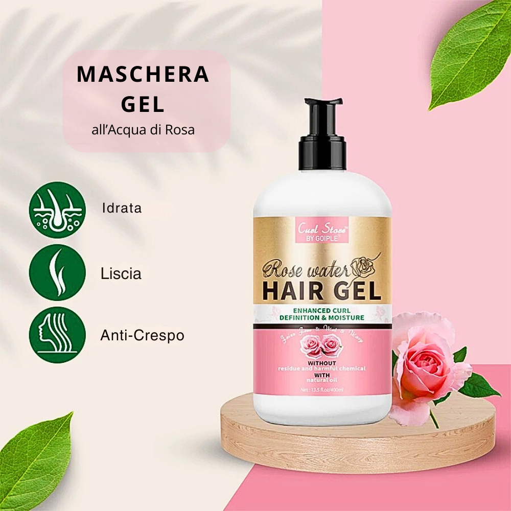 Set di 3 Prodotti Naturali per la Cura dei Capelli