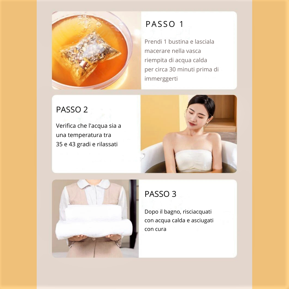 Mix di 16 Erbe Medicinali da Bagno per Salute Intima e Benessere Generale