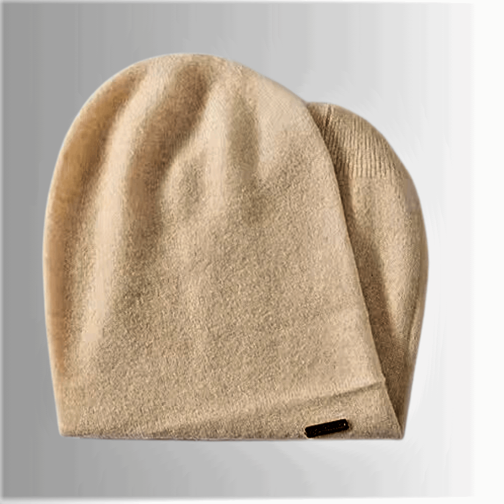 Cappello a Doppio Strato in 100% Puro Cachemire: Calore ed Eleganza Senza Tempo