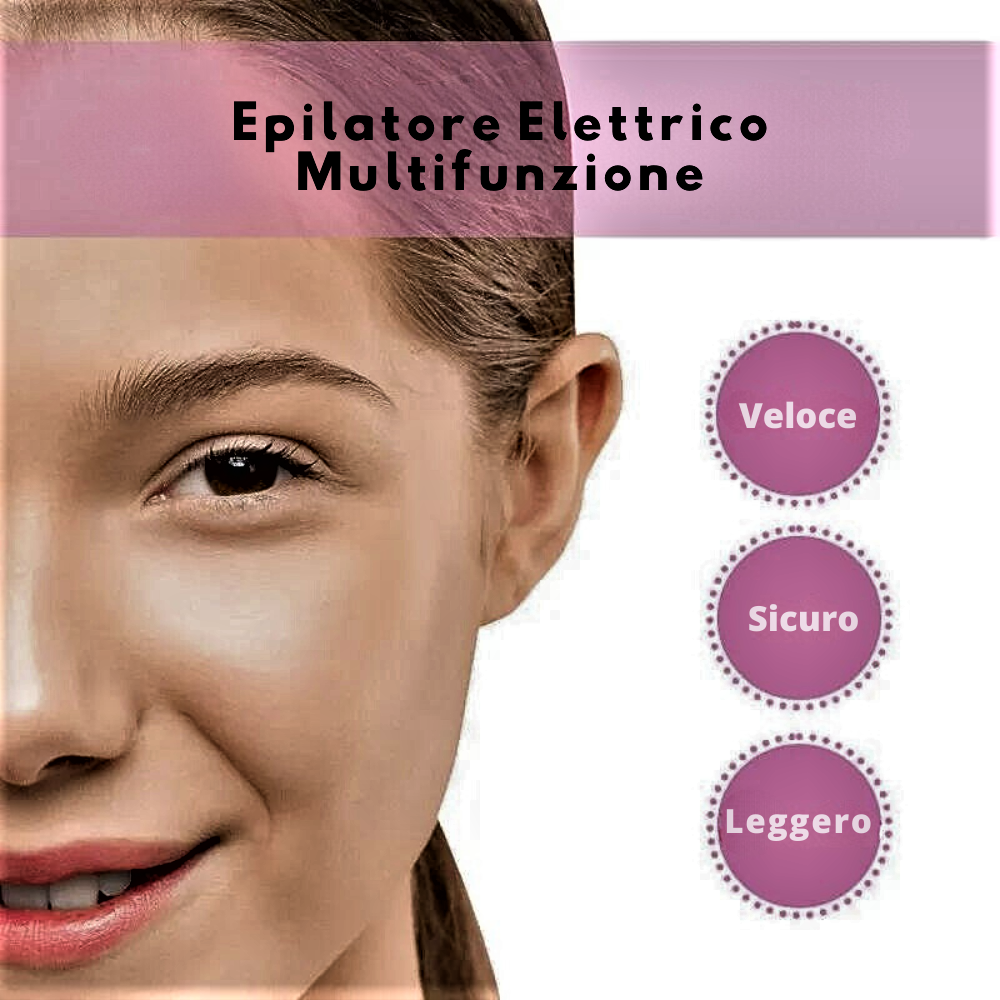 Depiladora electrónica de cejas