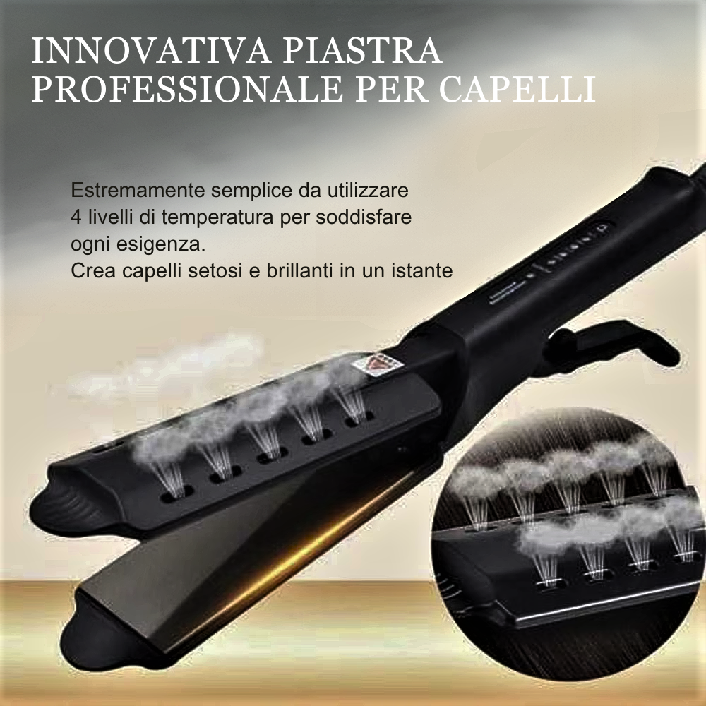 Plancha de vapor para el pelo: tu aliada para un pelo suave y sano