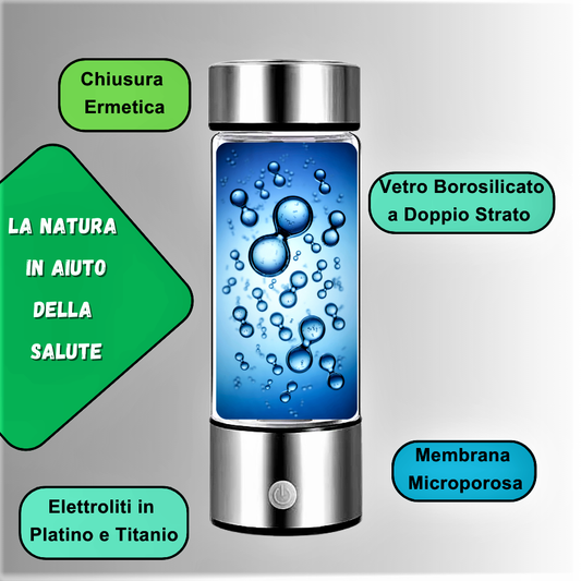 Generatore di Acqua Idrogenata Toccasana per la Salute a Portata di Mano