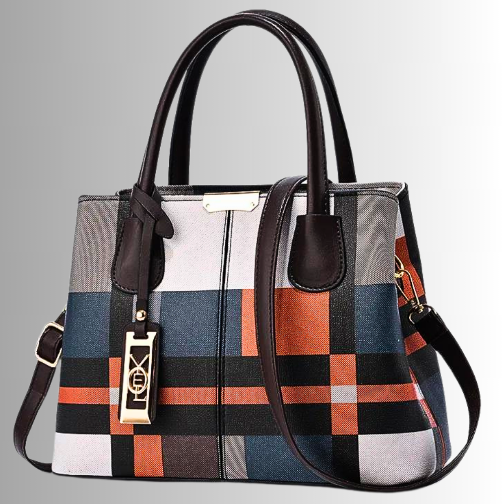 Bolso de moda de tela multicolor La originalidad se une a la modernidad