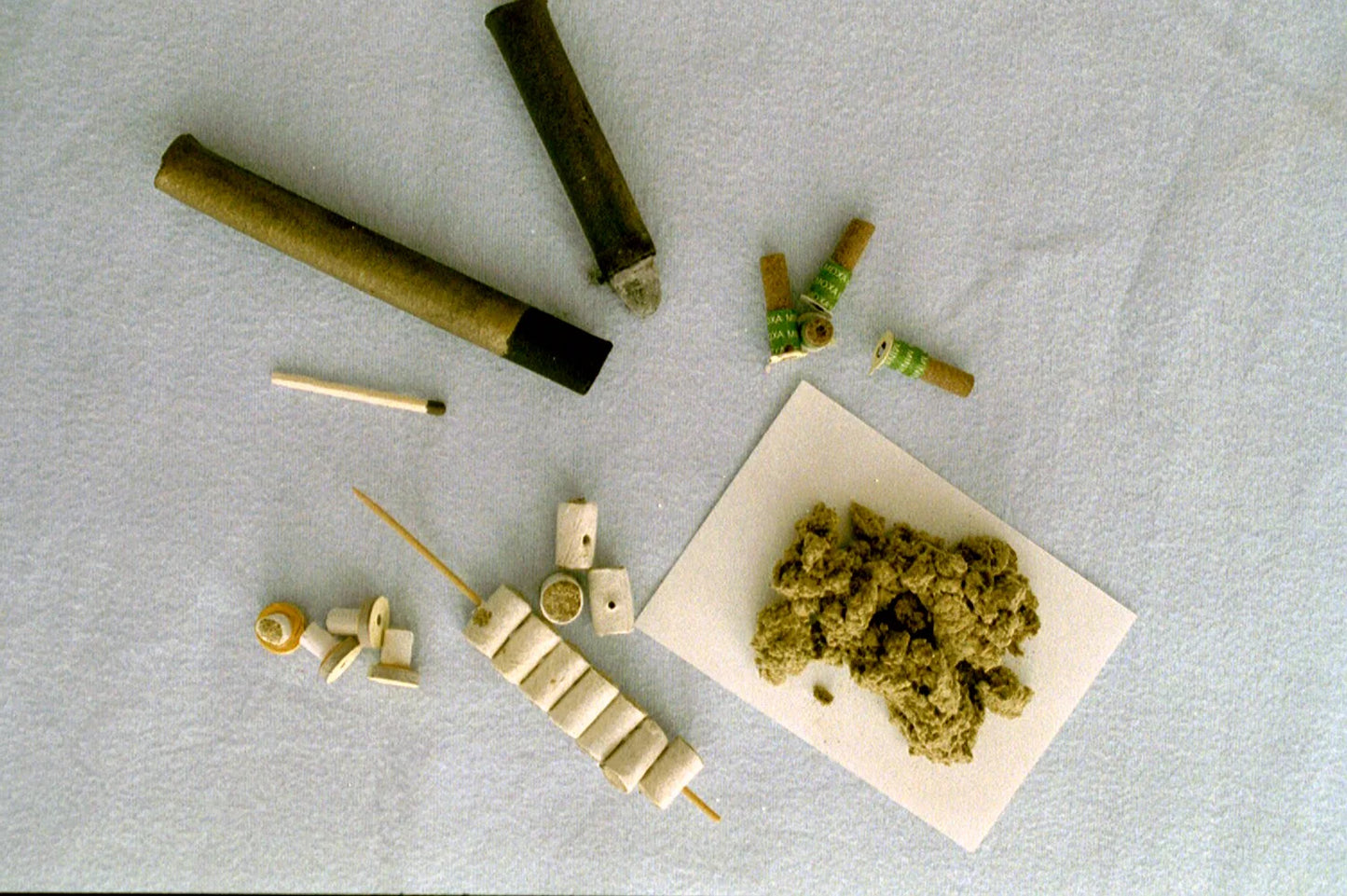 Braciere per Moxibustione con 10 candele di Moxa