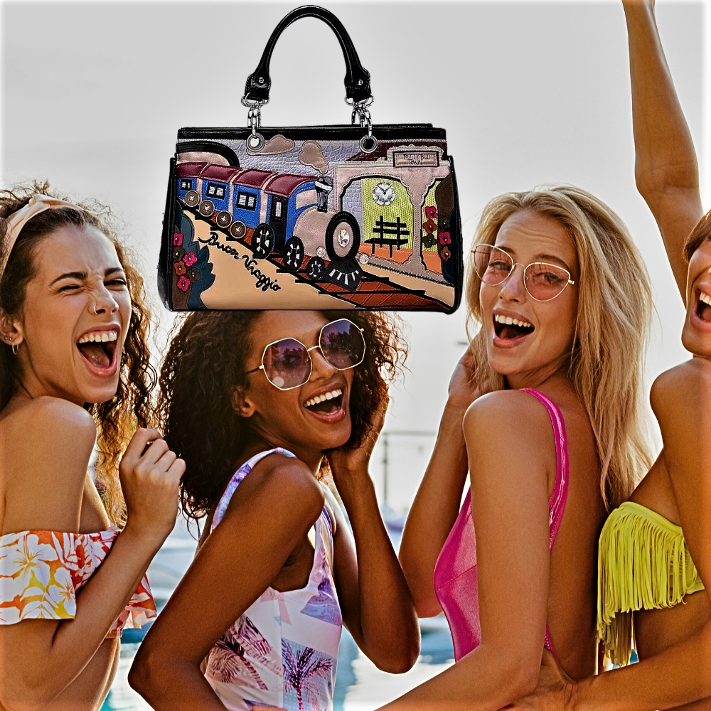 Bolsa "Tren de Colores" Una Explosión de Colores