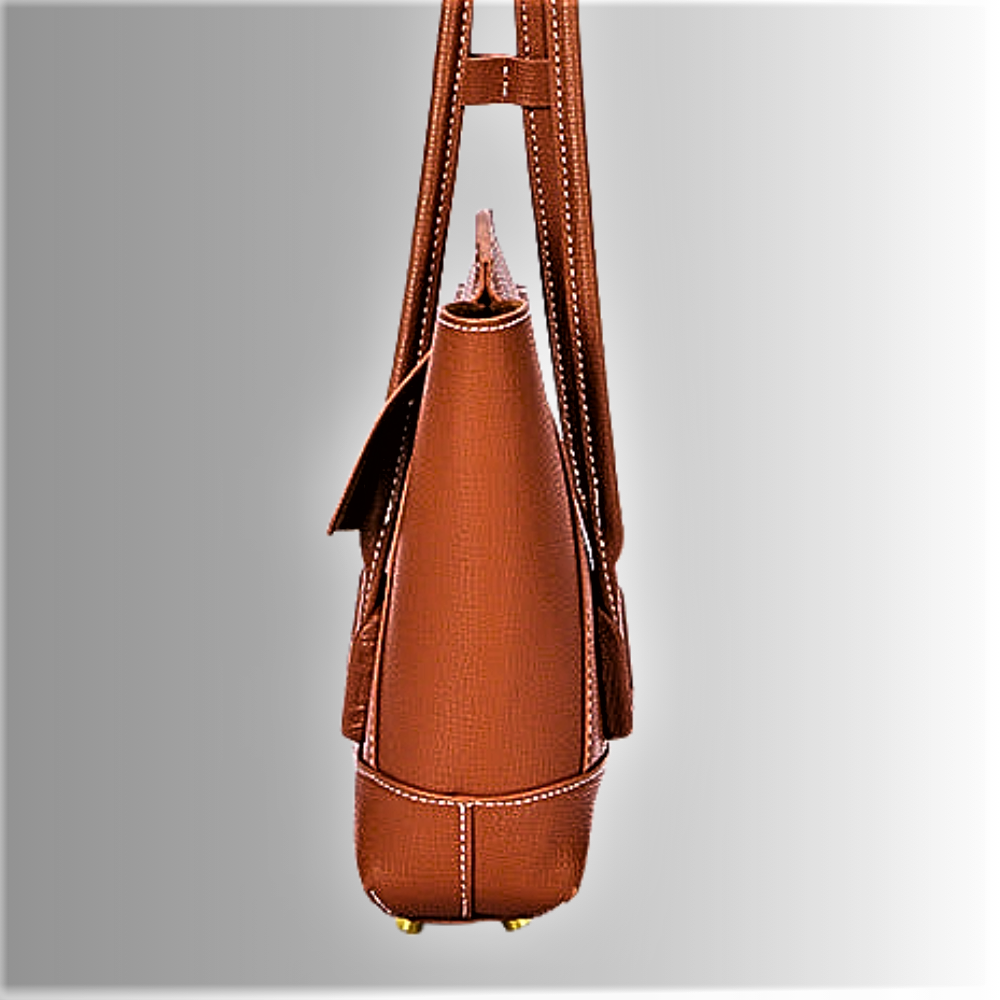 Borsa in Vera Pelle di Vitellino Eleganza e Originalità