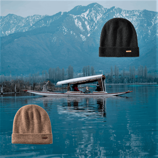 Cappello a Doppio Strato in 100% Puro Cachemire: Calore ed Eleganza Senza Tempo