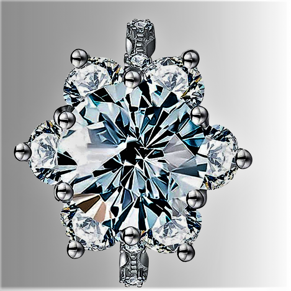 "Copo de nieve": elegancia resplandeciente