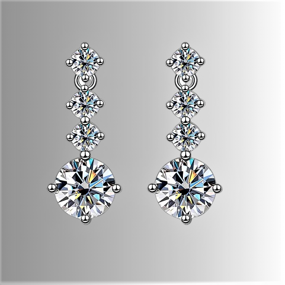 Pendientes "Cascata di Luce" de una elegancia desbordante