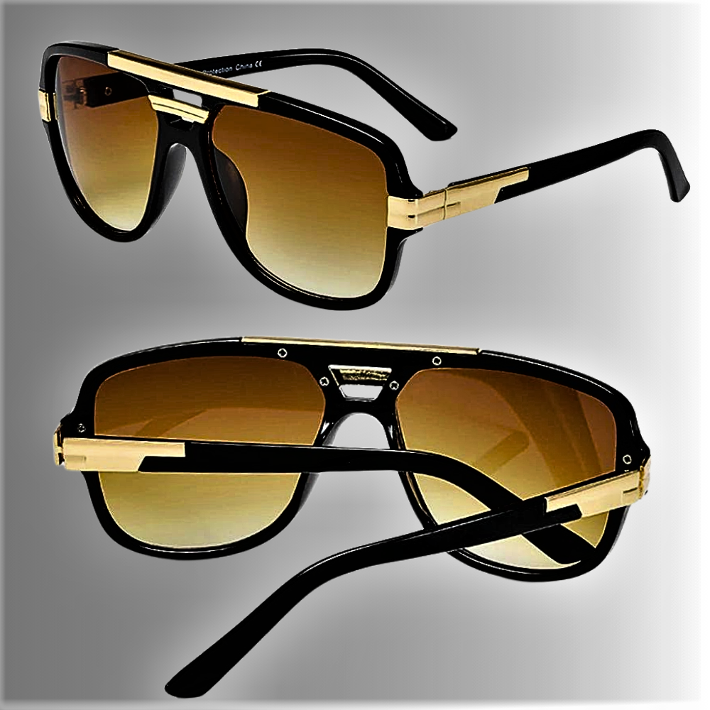 Occhiali da Sole Bicolore Eleganza e Design di Lusso