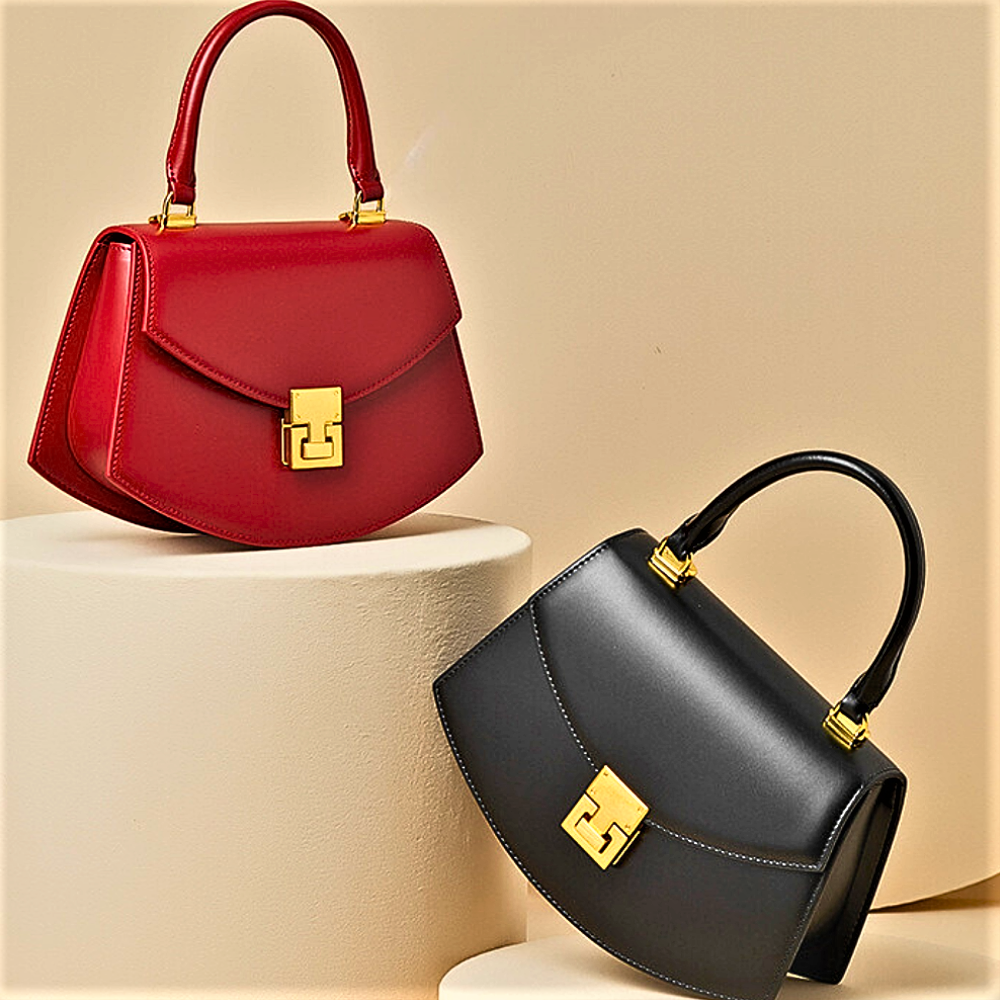 Mini Bolso en Piel Genuina Obra Maestra de Elegancia y Clase
