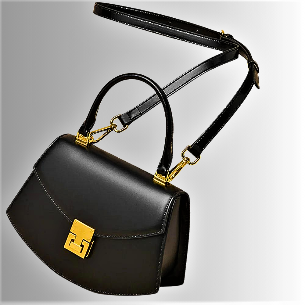 Mini Bolso en Piel Genuina Obra Maestra de Elegancia y Clase