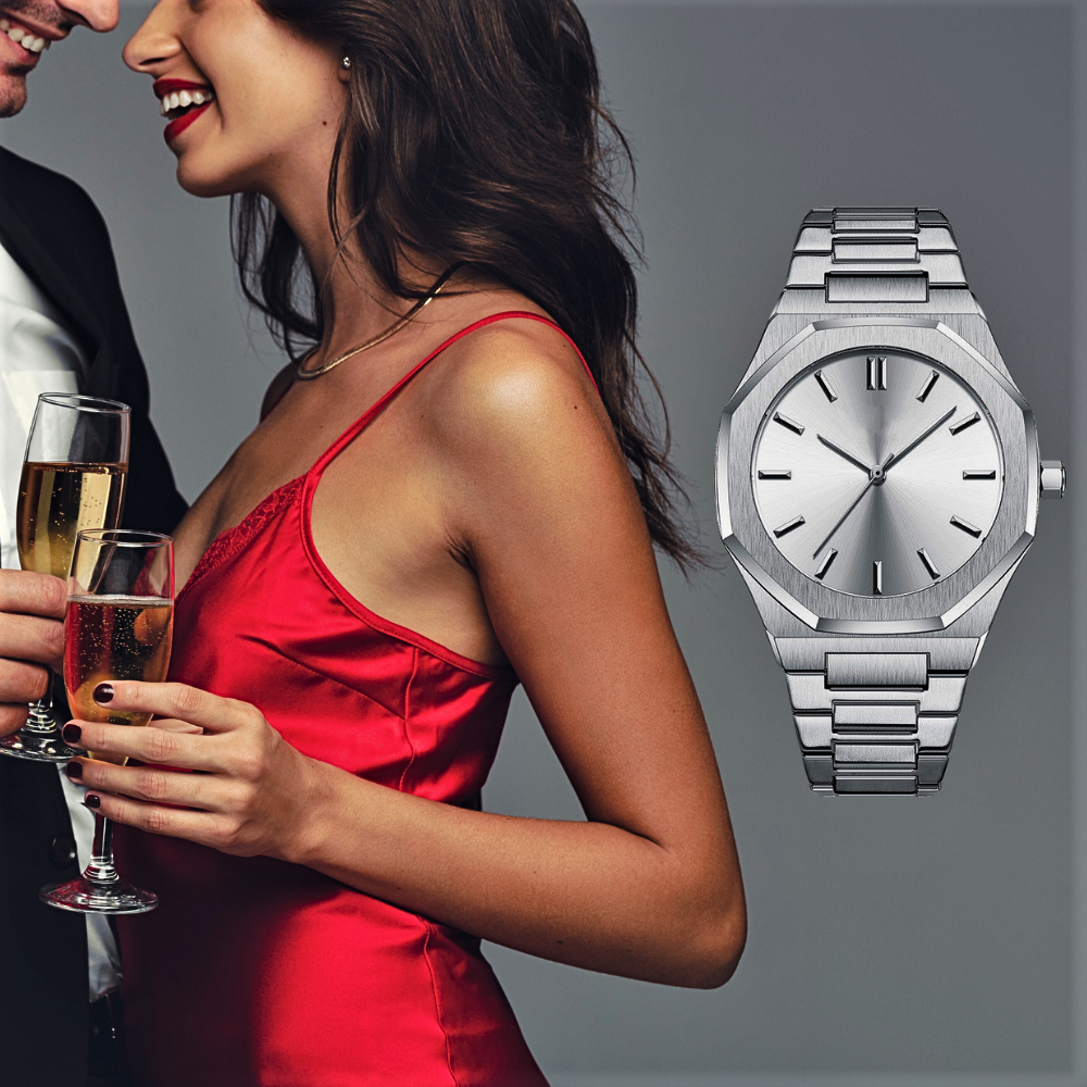 Reloj "Diamond Gold" inspirado en un estilo atemporal